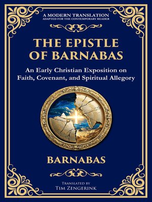 cover image of The Epistle of Barnabas
